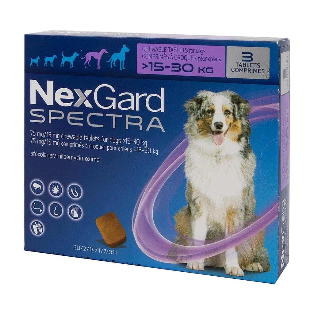 NexGard Spectra 75 mg/15 mg 15-30 kg (L) Box