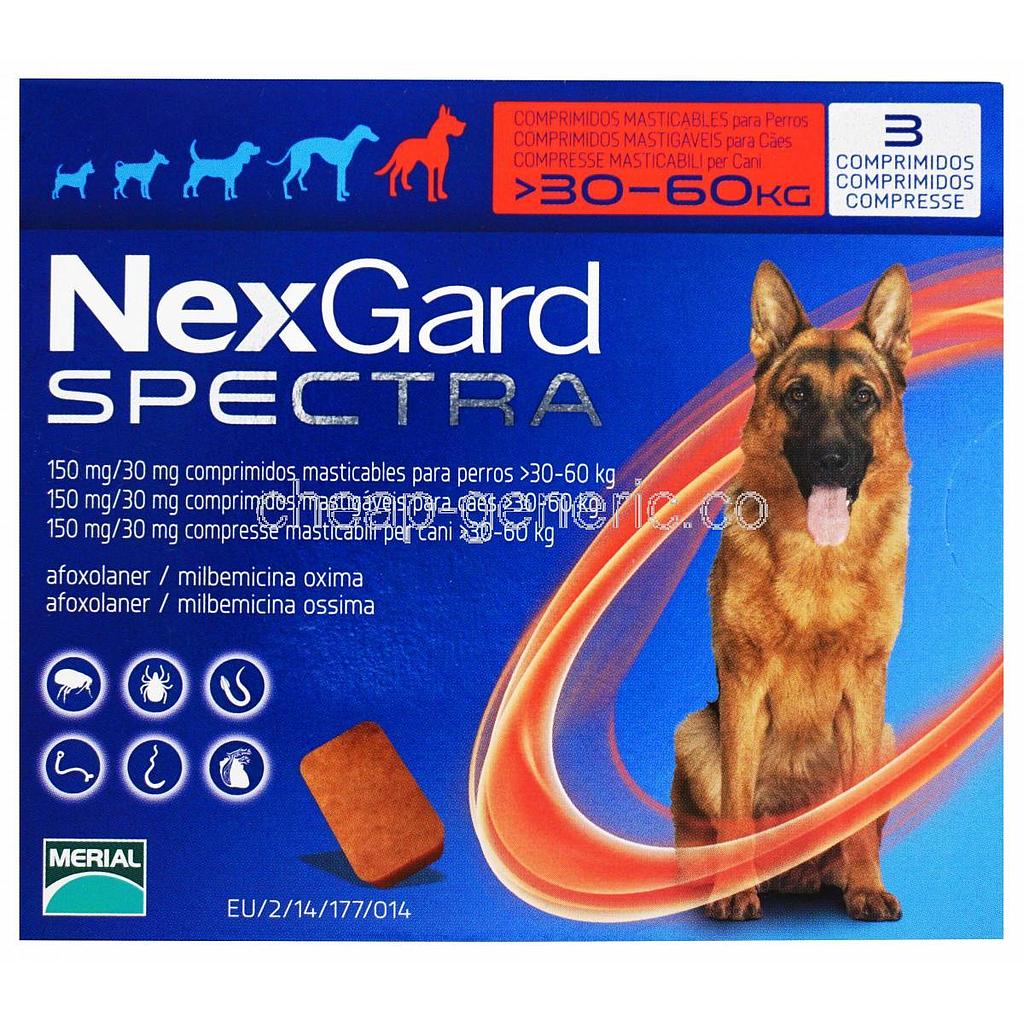 NexGard Spectra 150 mg/30 mg 3060 kg (XL) Puppy Paradise