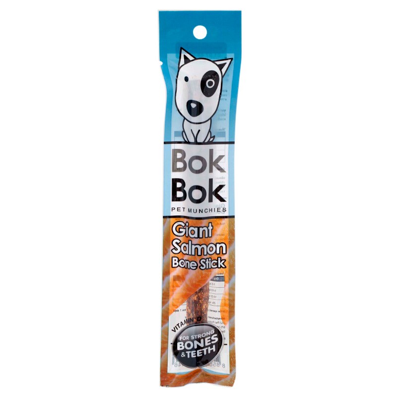 Bok Bok Giant Salmon Bone Stick 30g