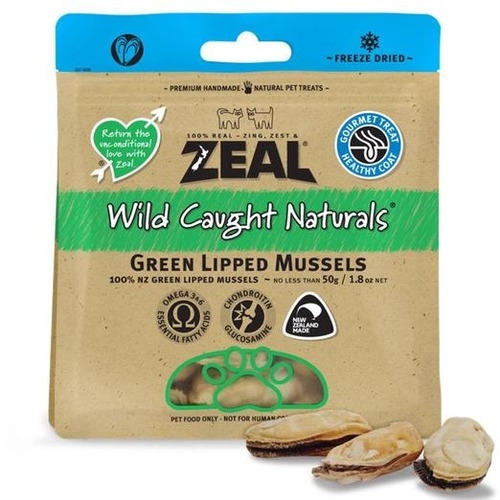  ZEAL Dried Green Lipped Mussels 50g