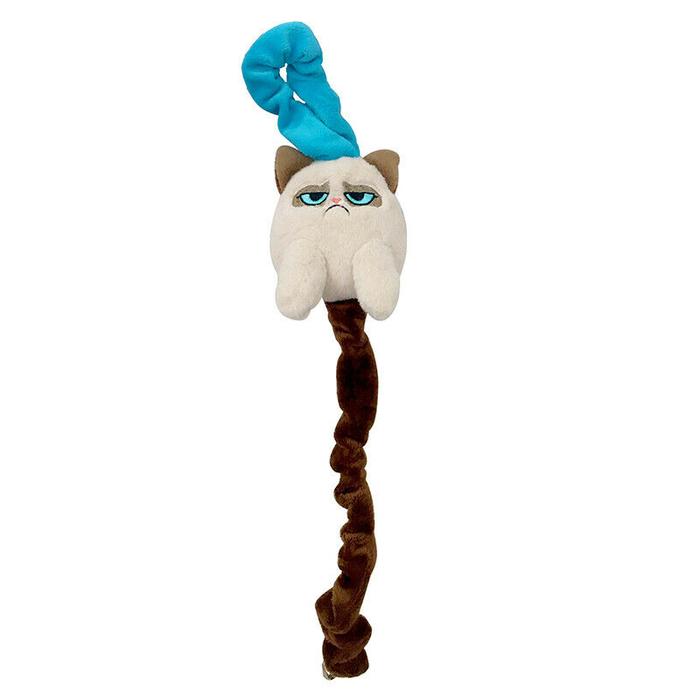 Grumpy Long Tail Door Dangler Cat Toy