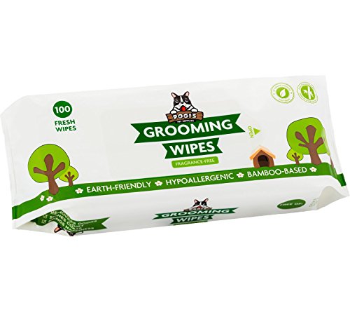 100 Pack Grooming Wipes - Unscented