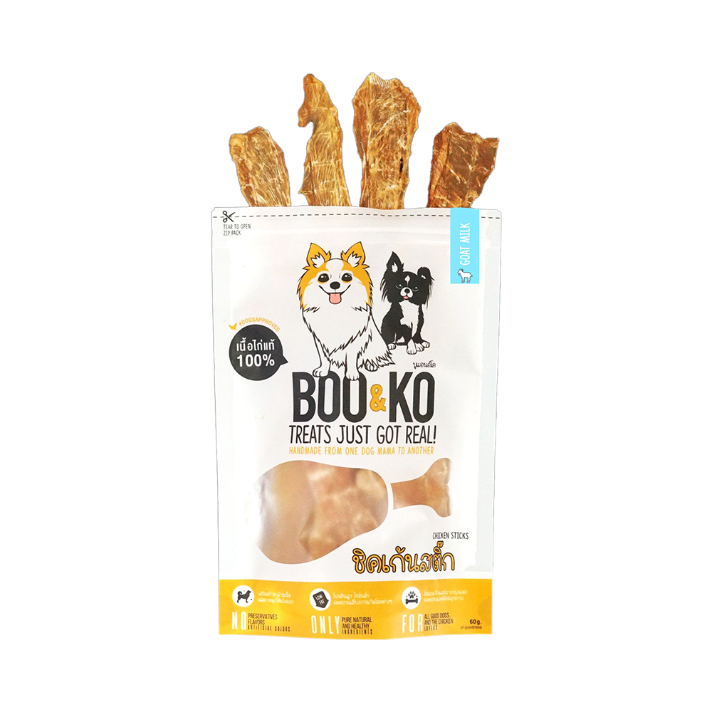 Boo &amp; Ko Chicken Sticks with Goat Milk