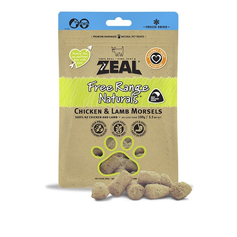 Zeal Freeze Dried Chicken &amp; Lamb