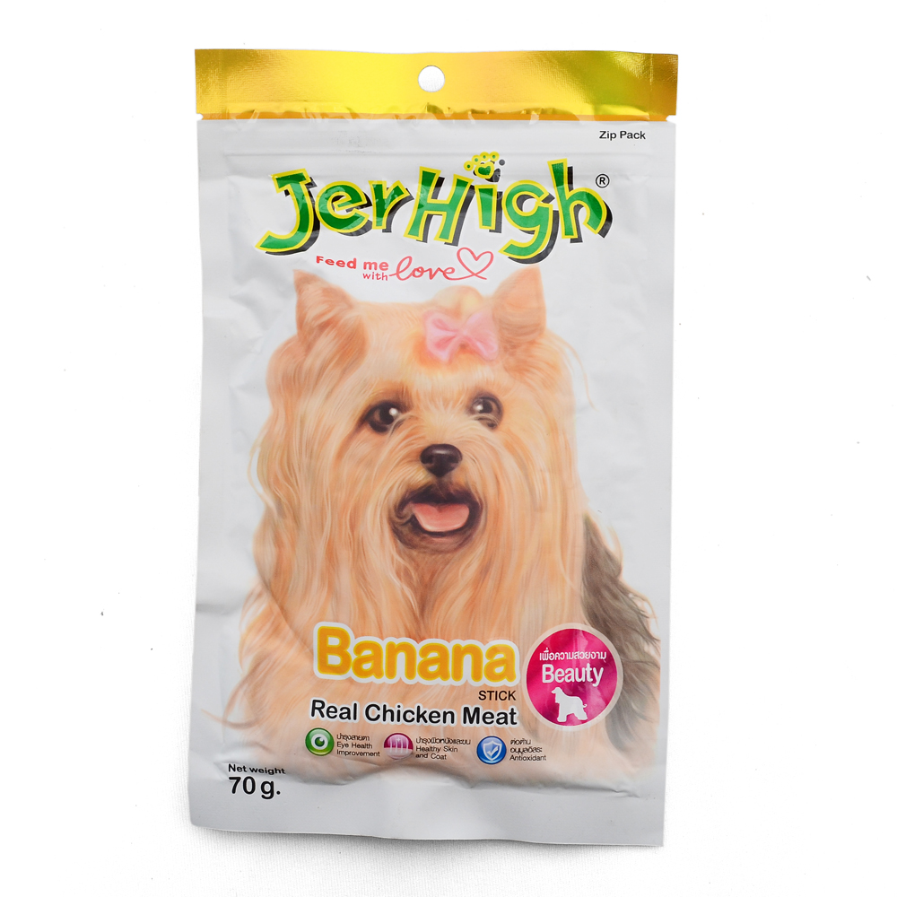 Jerhigh Chicken With Banana(70G)