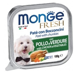 Monge Fresh Pollo Eortaggi with Chicken &amp; Vegetables (100G)
