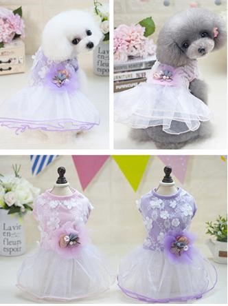 Pet Girl Purple Ballet Dress YP-201803023 (S)