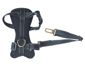 Pet Harness &amp; Lead Dark Blue Color STD-11 (Size-L)