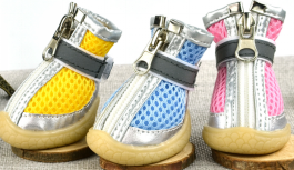 Pet Shoes Pink Color PDS-052A (Size-1) - 3.5*2.7
