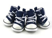 Pet Shoes Blue Color PDS-027A (Size-4) - 4.8*3.9