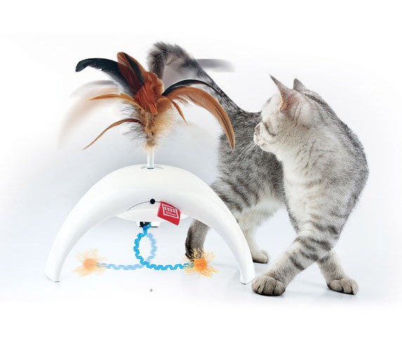 Gigwi Feather Hider Pet Droid with 3 Motion System