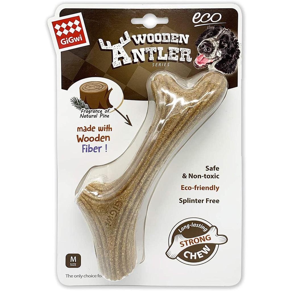 Gigwi Dog Chew Wooden Antler M