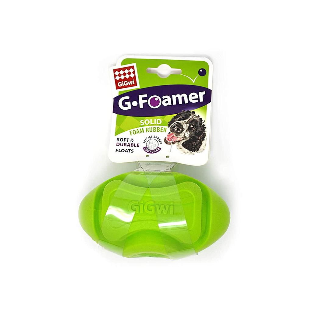 Gigwi Foamer Rugby Green Ball