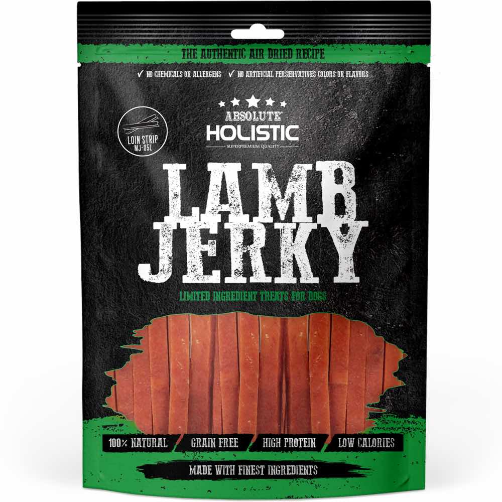 Absolute Holistic Grainfree Lamb Loin Strip 100g (MJ-05L)