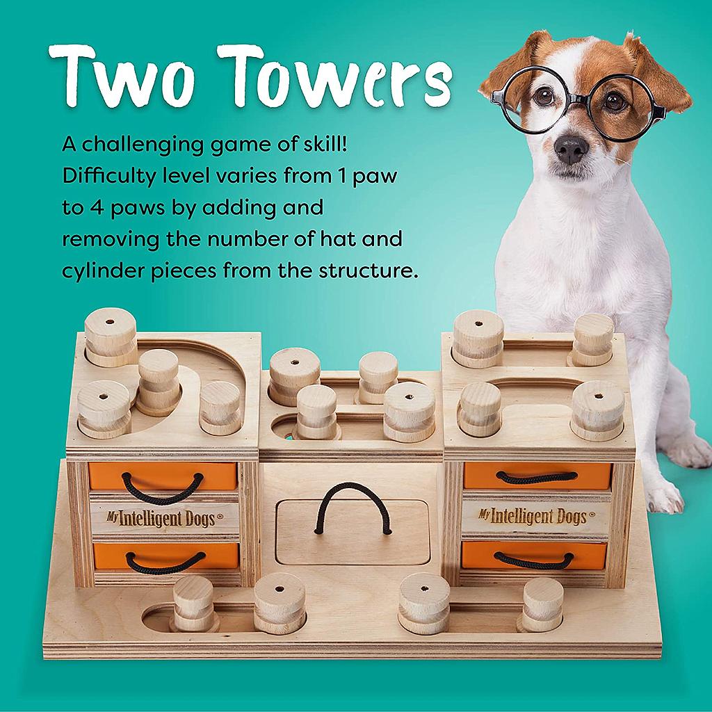 Pets Toy Two Towers(8 barrels + 16 hats) (MID-02T)
