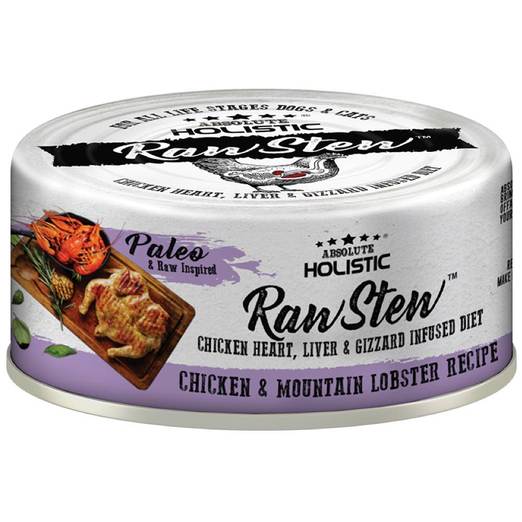 Absolute Holistic Rawstew Chicken &amp; Lobster 80g(for dog &amp; cat) AH-7342