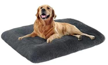 Pet Bed Feather Black (L:78*52*10cm)