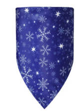 Pet Scarf Christmas Blue QG-158