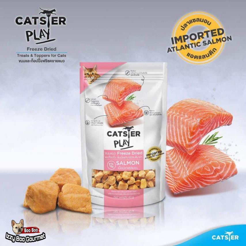 Catster Play Freeze Dried Salmon 40g