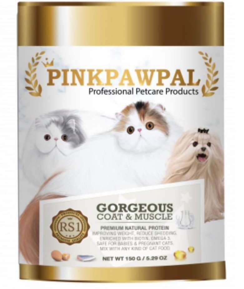 Pinkpawpal Gorgeous Coat and Muscles 150g