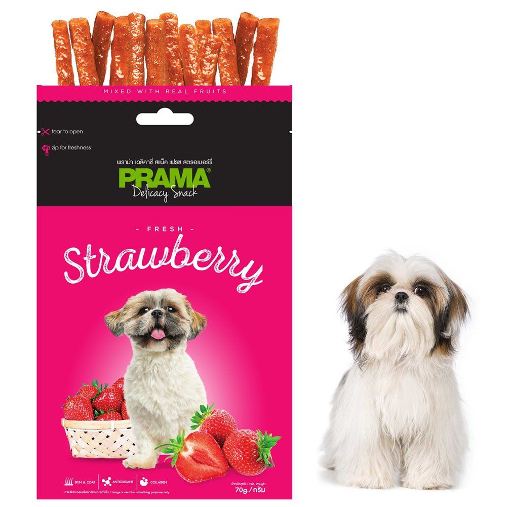 Prama Delicacy Snack (Strawberry) 70g