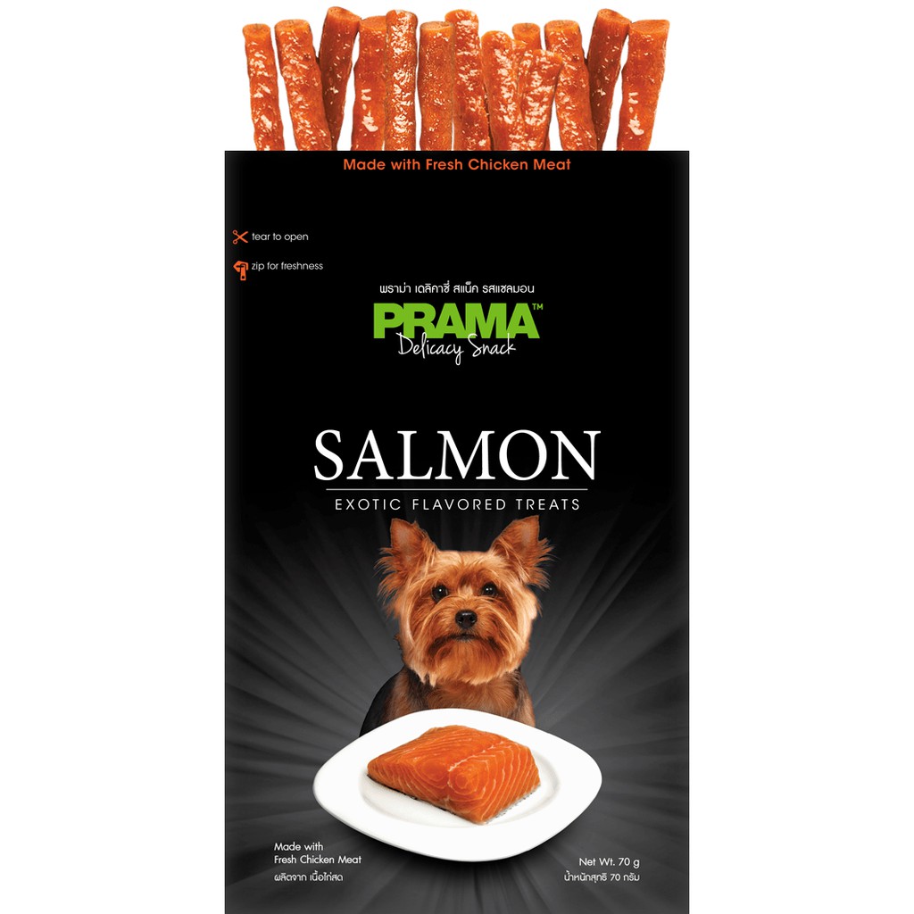 Prama Delicacy Snack (Salmon) 70g