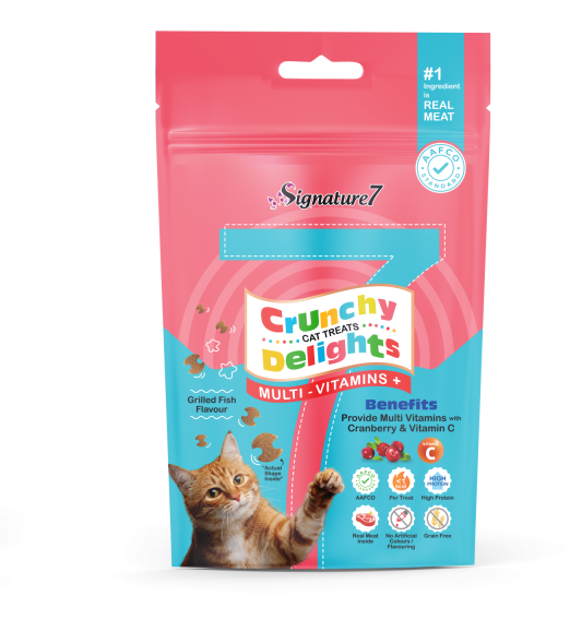 Signature 7 Multi Vitamin Treats for Cats 50g