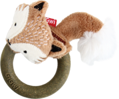 Gigwi Fox Catch &amp; Scratch Eco Line with Silvervine  Ring (Cat Toy)