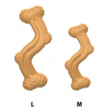  GiGwi Nylon Bone with S shape--M size 5.5&quot;