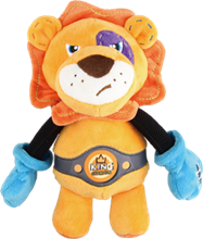 Gigwi Rock Zoo 'King Boxer' Lion with Squeaker