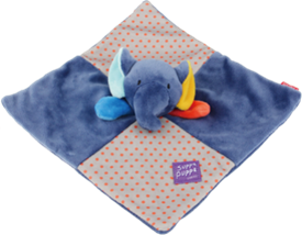 Gigwi Suppa Puppa Elephant With Squeaker &amp; Crinkle Paper (S)