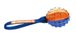 Gigwi Regular Ball 'Push To Mute' solid/transparent blue/orange