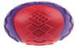 GiGwi Ball' with Squeaker solid  red/purple--M 
