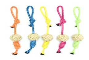 Pet Cotton rope-Play games BLK-B028