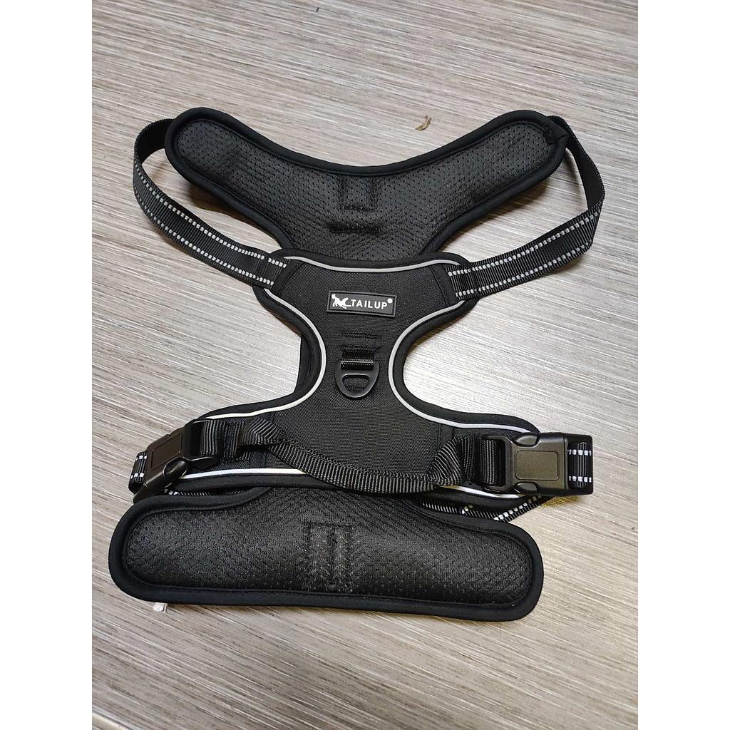 FRONT RANGE NO PULL DOG HARNESS Horizontal Handle Black (M)SDXB-2