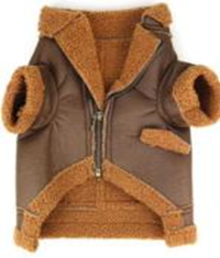 PET JACKET Brown (M) JGDC-4