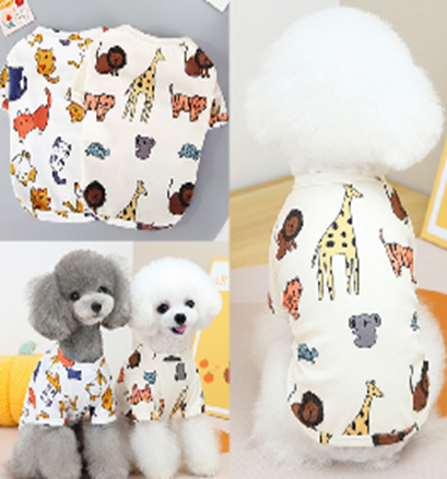 Pet Shirt Lion Pattern(S)