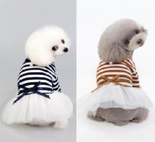 Pet Dress Brown (XL) F005-2
