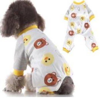 Pet Pajamas Yellow (M) MQ-SY50