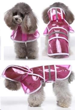 Pet RainCoat Rose (L) MQ-YY30