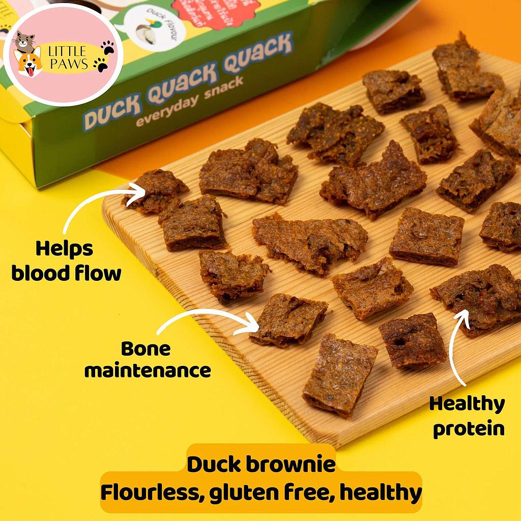 LITTLE PAWS - Duck Quack Quack (Soft treats: Duck) 60g