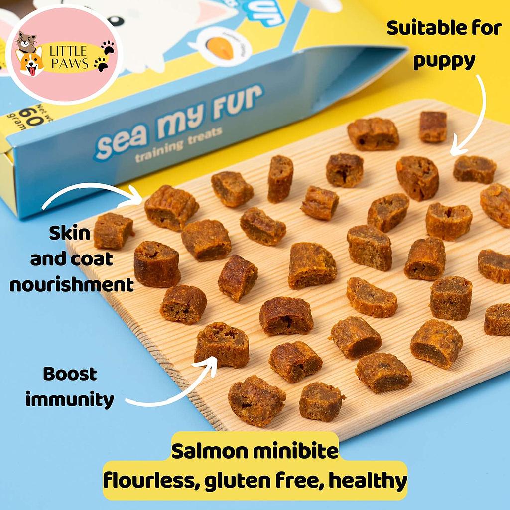 LITTLE PAWS - Sea my fur (Soft treats: Salmon)60g