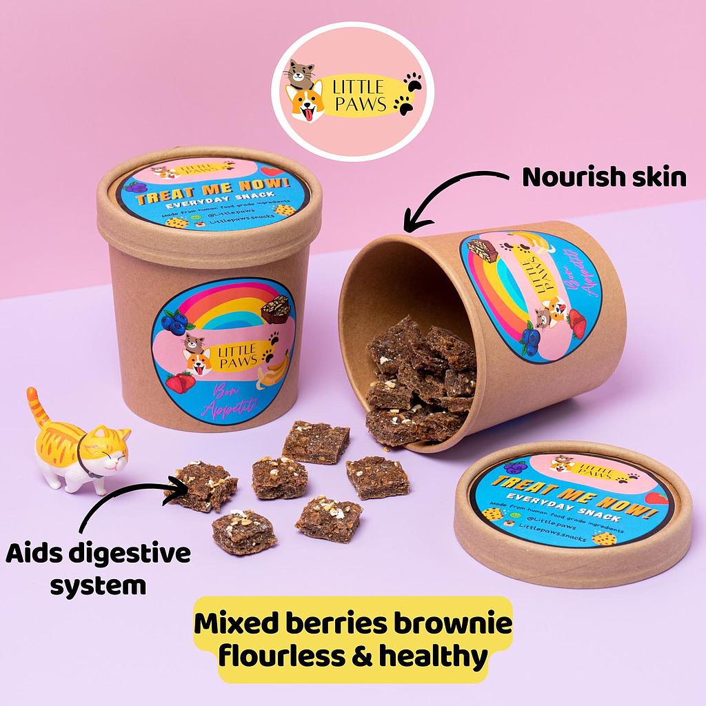LITTLE PAWS- Treat me now (Soft treats: Mixed fruits) 70g