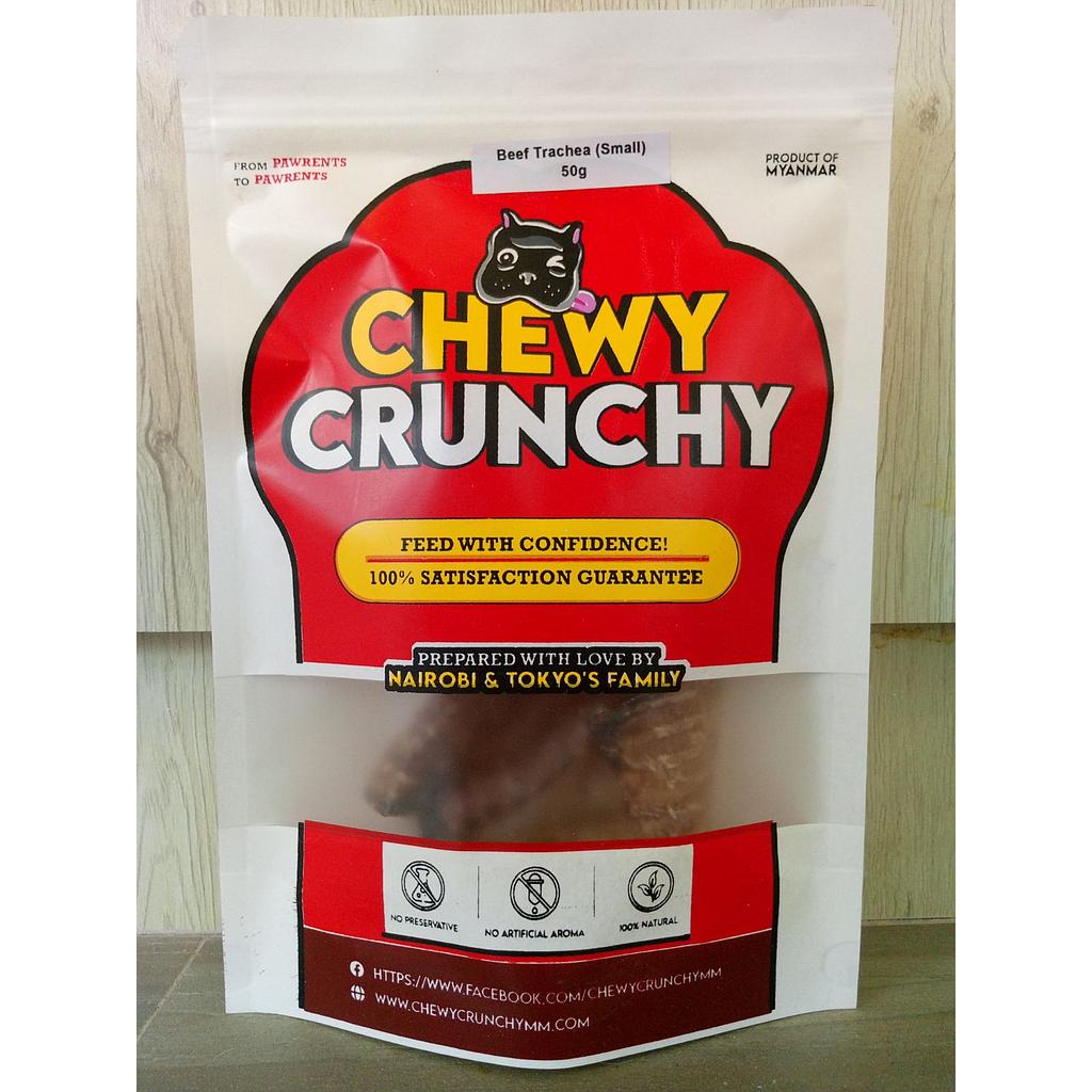 Chewy Crunchy Beef Trachea Small