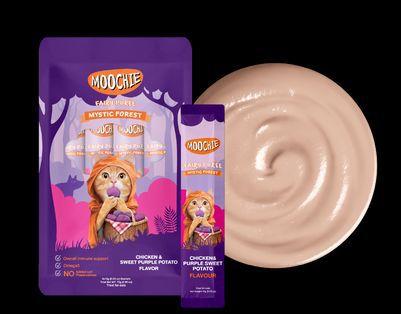  Moochie Puree Chicken &amp; Sweet Potato Flavor pouch Sachet 15g