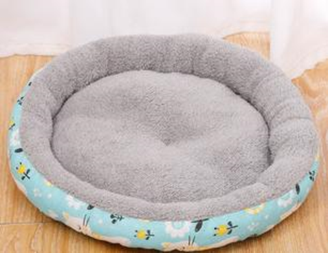 Pet Bed Canvas Round Nest Green (M) 511101
