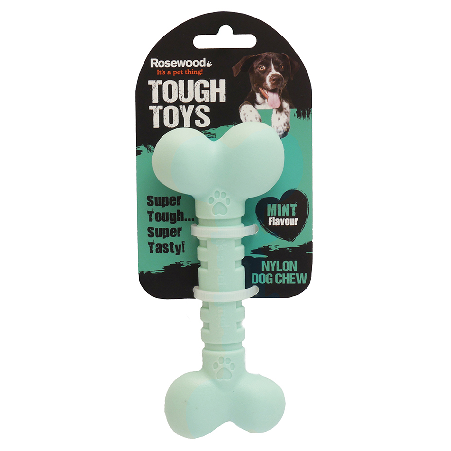 Rosewood-Nylon Mint Bone Small - 4642