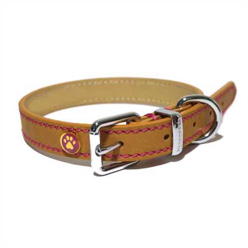 TAN LEATHER COLLAR M