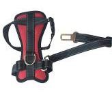 Pet Harness &amp; Lead Red Color STD-12 (Size-S)