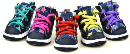 Pet Shoes Rose Color PDS-055A (Size-5) - 5.3*4.2